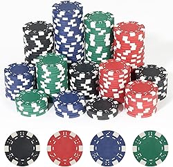 LUOBAO 11.5 Gram Casino Poker Chips for Texas