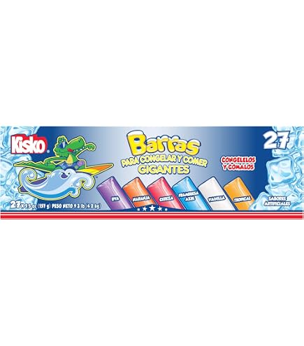 Amazon.com: Kisko Kids Freezies Freezer Pops Popsicles 100 ct