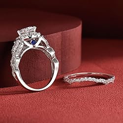 Newshe Jewellery Cubic Zirconia Engagement Wedding