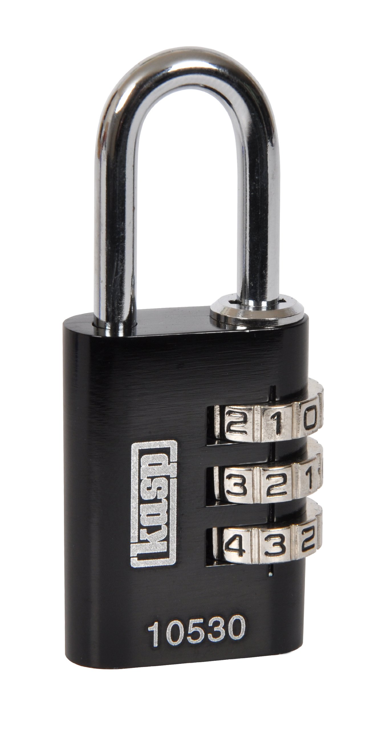 Kasp K10530BLAD 105 Series Aluminium Combination Padlock - Black