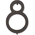 Atlas Homewares AVN8-O Modern Avalon House Number, Eight, Aged Bronze