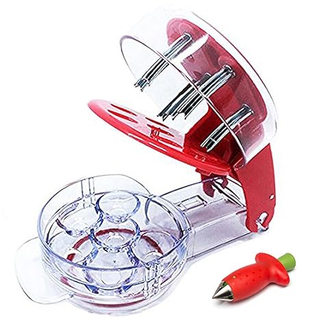 Condello Casa Kirschentkerner,Kirschentsteiner,Cherry Pitter Stoner Entkerner Entsteiner, Früchte Stein Samen Kern Entferner 