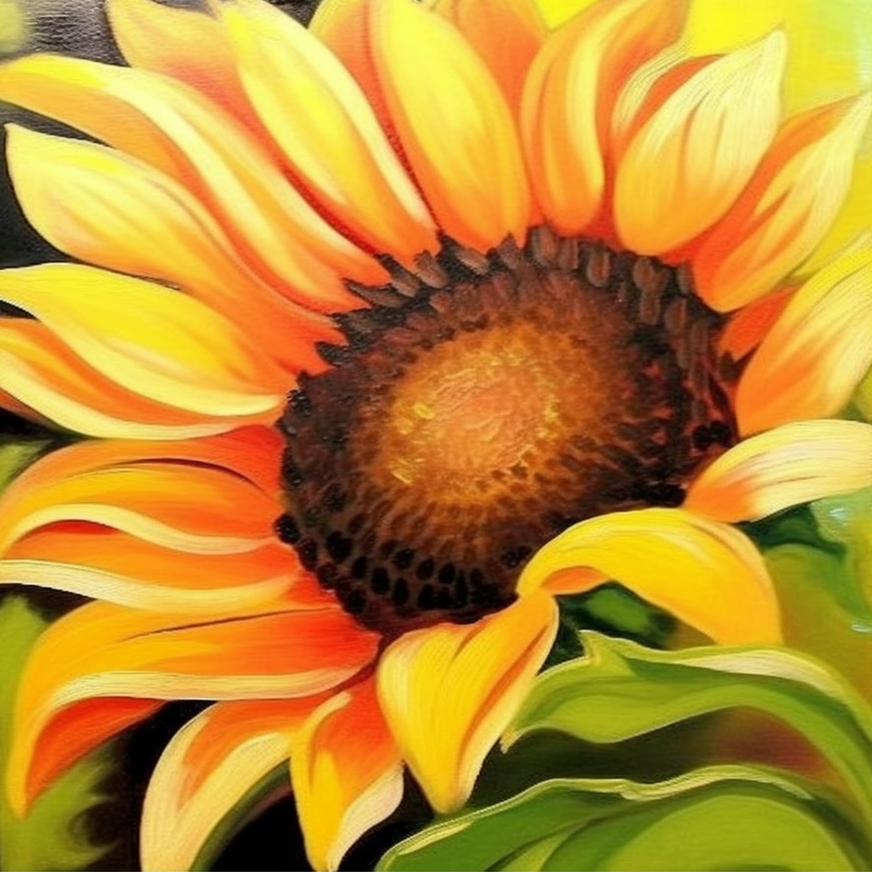 Bimkole 5D Diamond Painting Kits for Adults Flower, Full Drill Plant Painting DIY Rhinestone Embroidery Set Paint with Diamonds Art by Number Kits Cross Stitch Home Wall Craft Decoration (12x12inch)