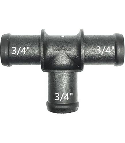 Amazon.com: Dorman 47117: 5/8 X 5/8 X 5/8 In. Plastic Heater Hose