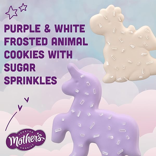 MOTHER’S SPARKLING MYTHICAL CREATURES COOKIES, 1 OZ INDIVIDUAL BAGS, 12 COUNT