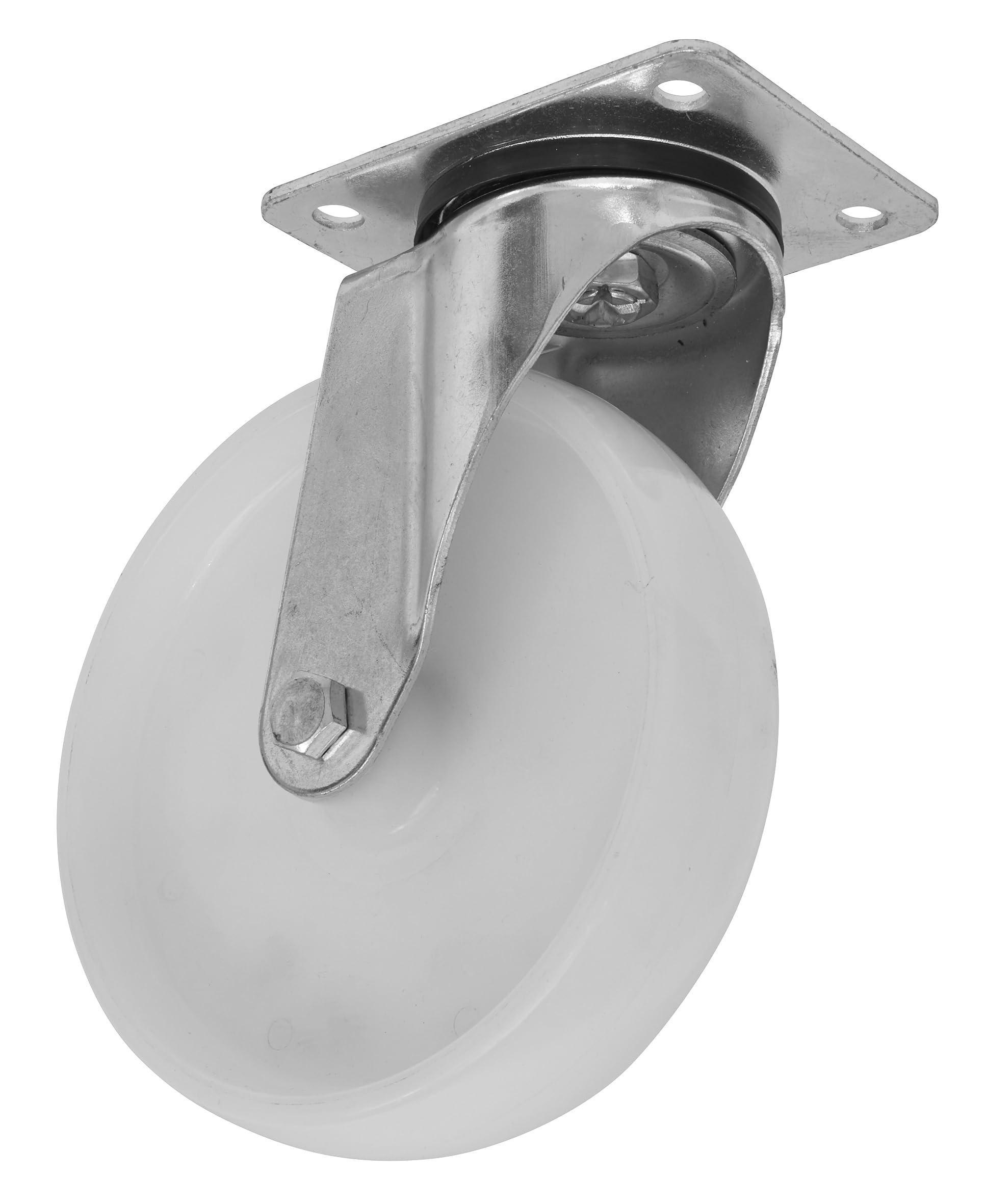 Ø100mm Heavy-Duty Nylon Swivel Castor Wheel - Trade