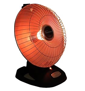 Presto Heat Dish Plus Parabolic Electric Heater