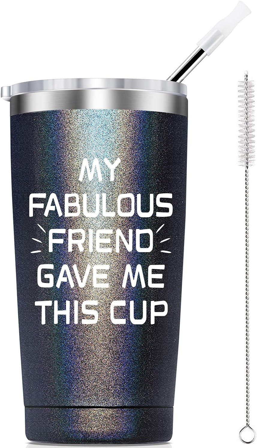 Friendship Cups, 20 Ounce Insulated Stainless Steel Tumbler