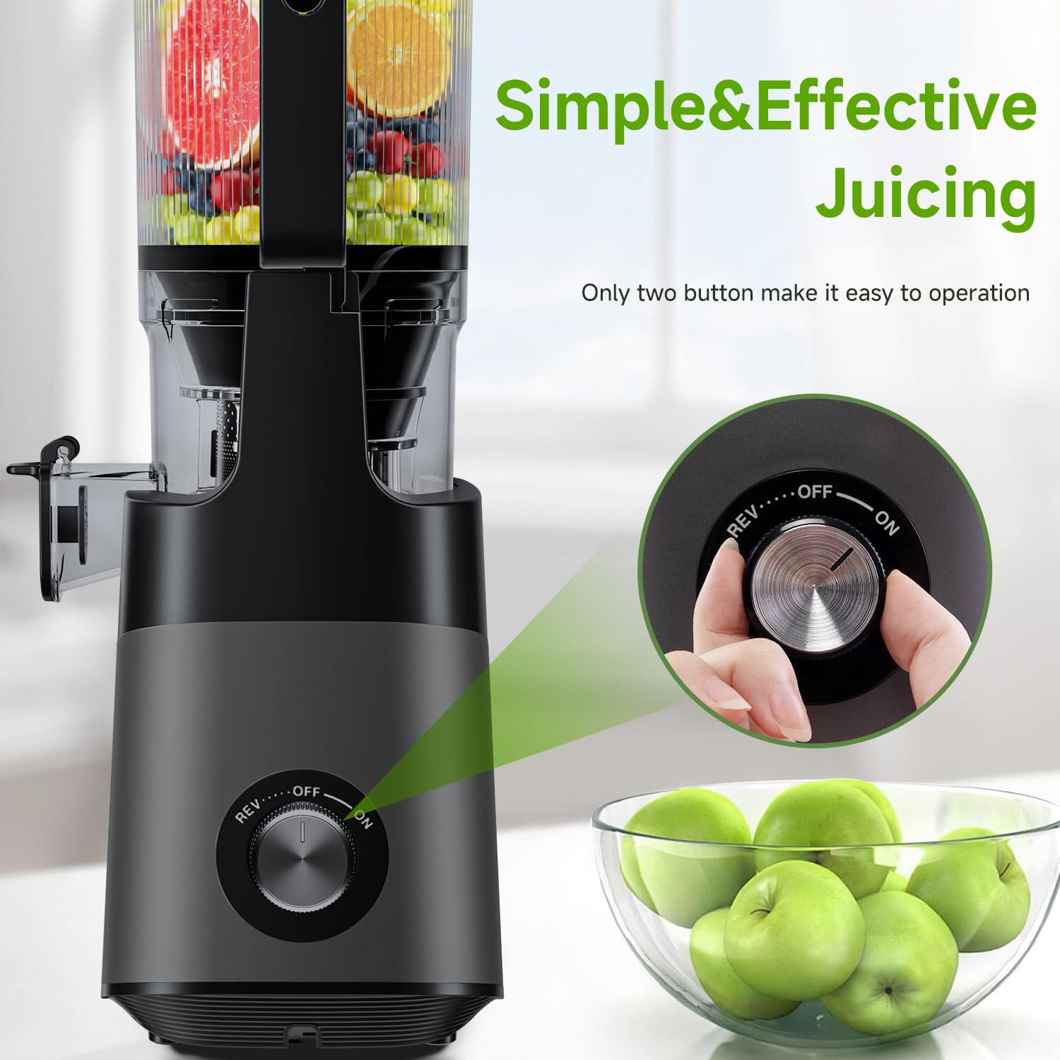 Cold Press Juicer, 5.8