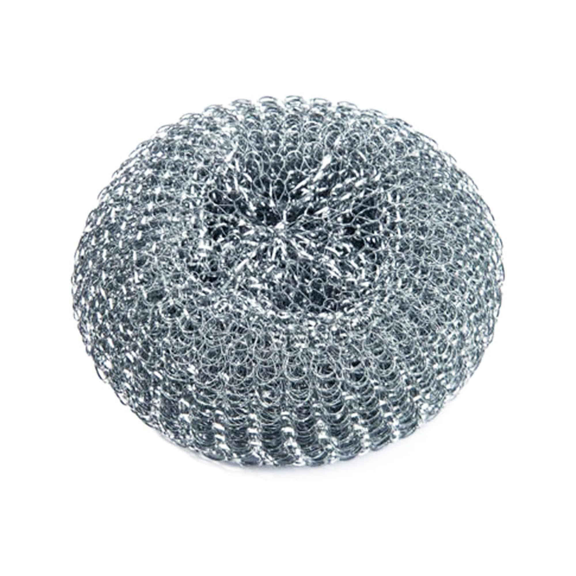We Can Source It Ltd – Galvanised Metal Scourers Durable Alloy Steel Pot Scrubbers - Reusable Heavy Duty Cleaning Power for Grills, BBQs, Pots, Pans, Kitchen & Catering Use - Pack of 10 x 40g