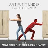 X-Protector Felt Furniture Sliders 16 Pack 9 cm Heavy Duty Floor Protectors view 4