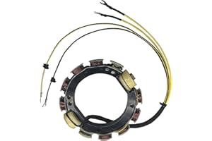 jetunit Stator for Johnson Evinrude 85 115 135 140 HP Outboard 173-2099 581680 582099 581303 581860 12 AMP 2 Stroke 4 Cylinder 1973-1977 0581680 0582099 0581303 0581860
