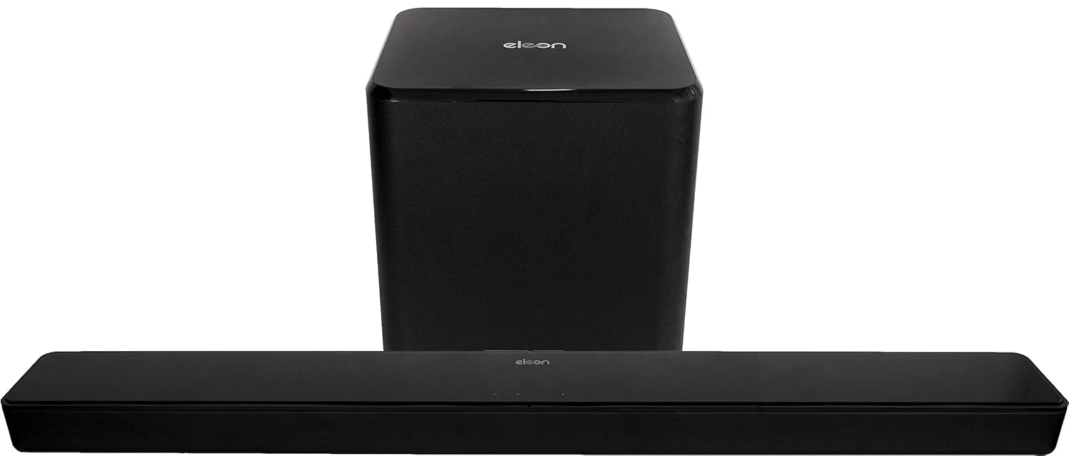 pioneer 2.1 channel 60w soundbar with wireless subwoofer