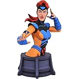 DIAMOND SELECT TOYS Marvel Animated X-Men: Jean Grey Resin Bust, Multicolor