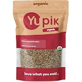 Yupik Organic Sunflower Seeds, No Shell, 2.2 lb (35.2 oz), Non-GMO, Vegan, Gluten-Free, Kosher, Raw Seeds, Salt-Free, Oil-Free, Source of Fiber &amp; Iron, Healthy Snack, Ideal for Baking &amp; Topping