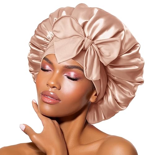 BONNET QUEEN Silk Bonnet for Sleeping Women Satin Bonnet Night