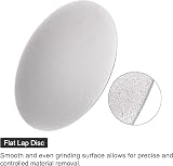 Sourcing Map 8-Inch Diamond Sanding Disc 240 Grit No Center Hole Flat Lap view 5