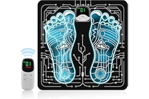 Allwolf Electronic Pulse Stimulator，EMS Foot Massager, Feet Stimulator Pad for Pain Relief