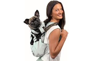 K9 Sport Sack Air 2 - Medium, Light Grey - Ideal for Dogs with 17-19” Back Length - Durable, Breathable Backpack-Style Carrier - Perfect for Walks, Short Hikes & Public Transportation