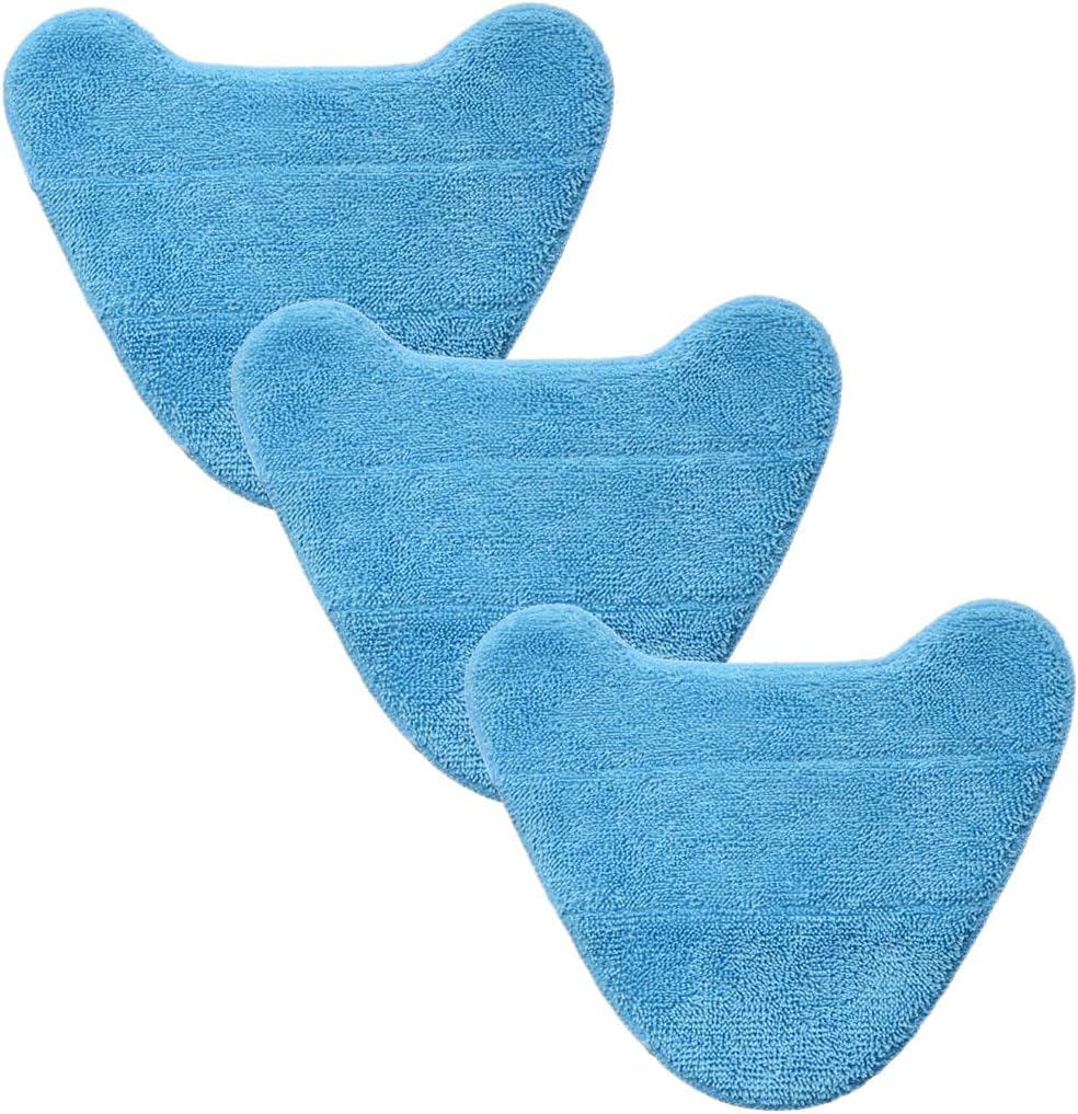Photo 1 of 3 Pack Reusable Replacement Refills Steam Mop Pads Compatible with Hoover WH01100 WH20200, Microfiber Washable Cleaning Pads Fits for Vax S2 S2C S3 S3S, 12.6×8.7Inch