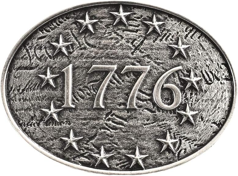 1776 belt buckle