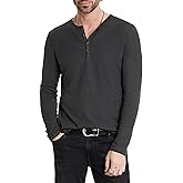 John Varvatos Mens Carver Henley
