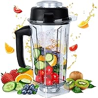 For Vitamix Blender Pitcher 64oz, Replace 5200 5300 6500 7500 Pro200 500 Vita-Prep vm0101 vm0102 E310 320 etc, Perfect Fit fo
