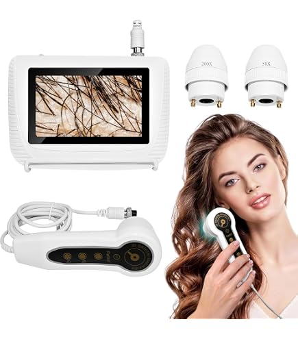 Amazon.com : Scalp Detector, 13inch 50X/200X Lens Multi‑Functional