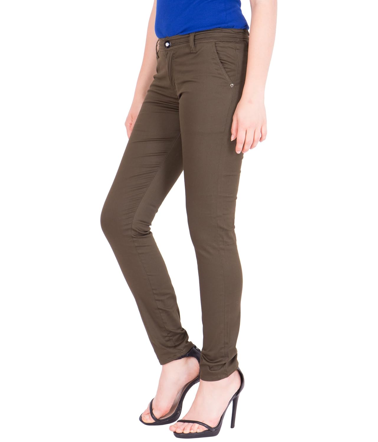 american-elm women's casual trouser- green