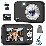 Digital Camera, Kids Camera with 32GB Card, FHD