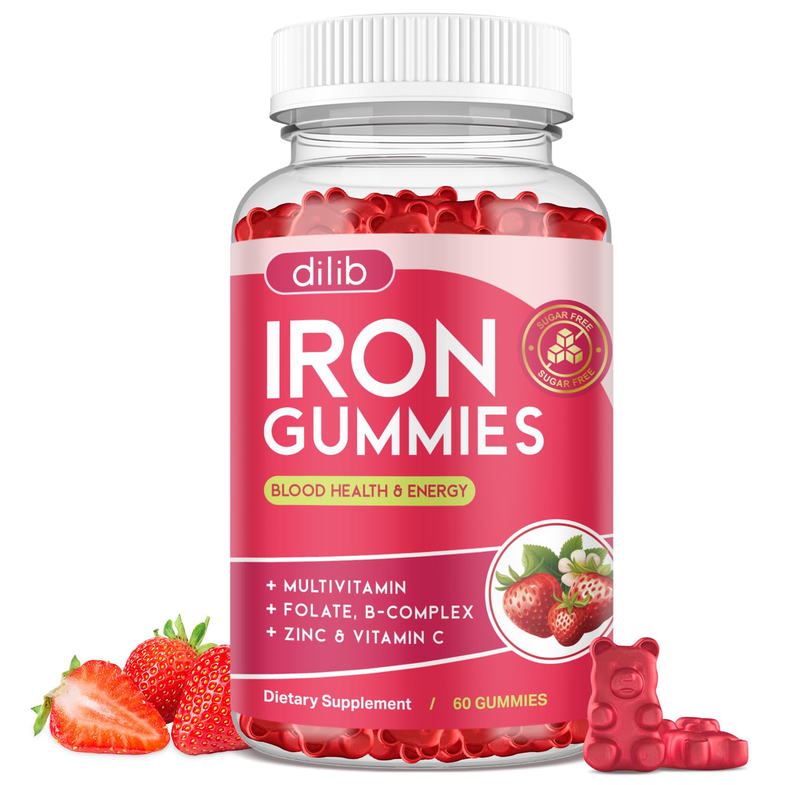 Iron Gummies (Strawberry)