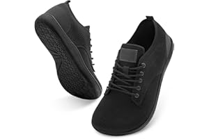 relxfeet Men's Dress Sneakers Fashion Oxfords Business Casual Shoes Wide Toe Box Barefoot Zero Drop Walking Shoes