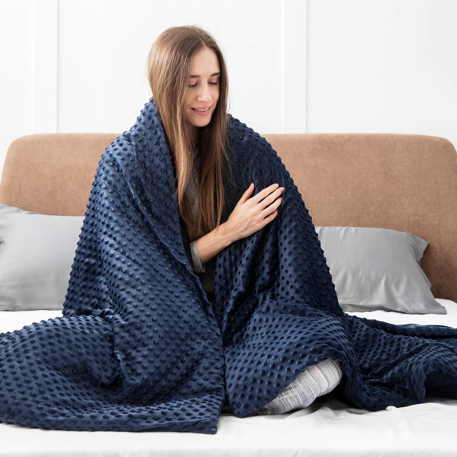 Amazon.com: Bedsure Weighted Blanket for Adults with Removable Duvet