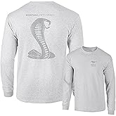 Mustang 50 Years Ford 50 Gray Snake Long Sleeve TEE F & B