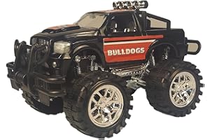 Game Day Outfitters Georgia Bulldogs Monster Truck Push and Go, Friction Powered | Officially Licensed NCAA Logo Toy Truck 1:18 Scale Truck | for Fans, Boys, Kids