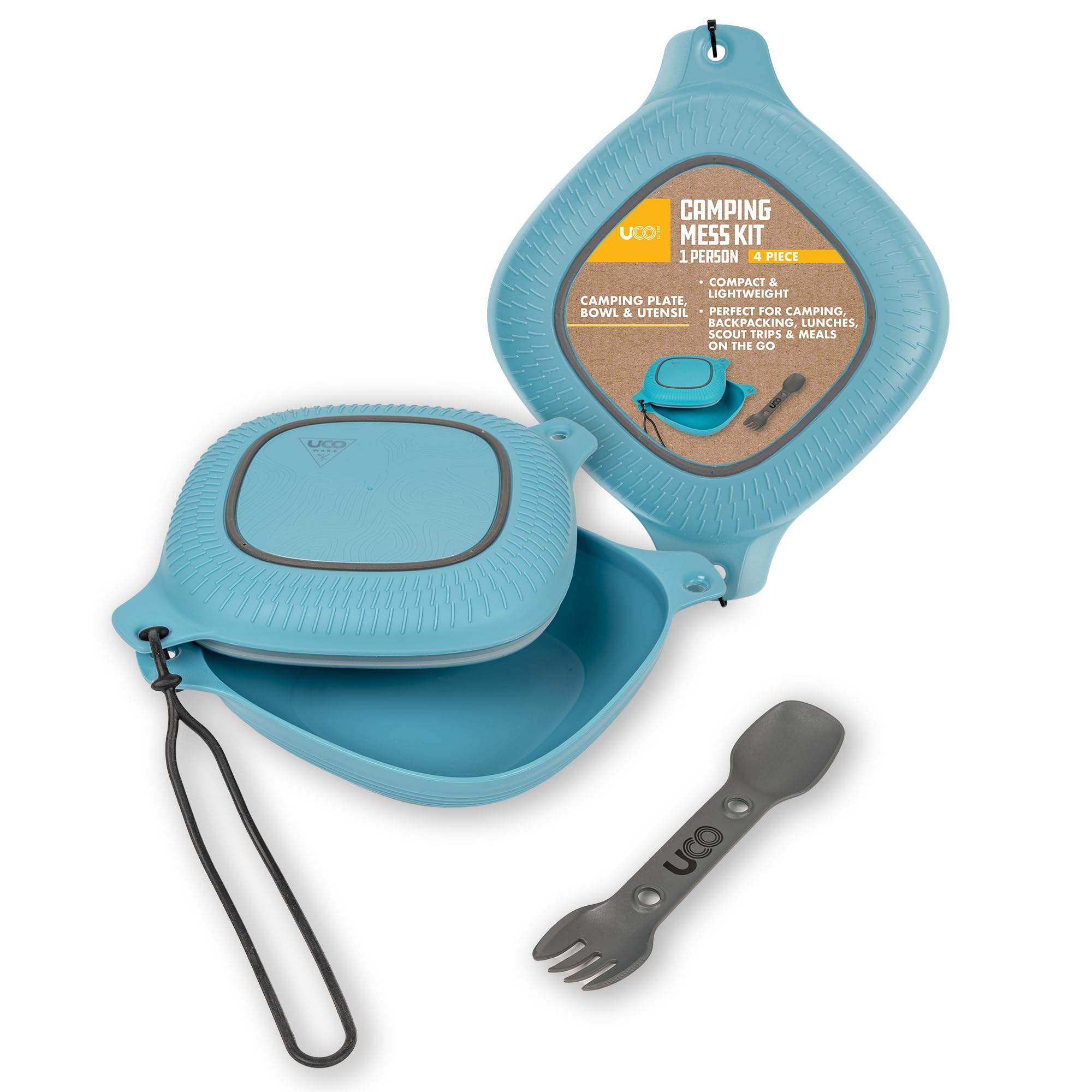 Lasuki UCO Unisex's Lunch Box-641061 Box, Blue-Grey, One Size