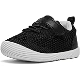 MORENDL Toddler Sneakers Baby Boys & Girls Barefoot Shoes Lightweight Breathable Walking Running Tennis Athletic Sport Shoes