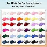 Phoenixy Gel Nail Polish Set with Lamp Starter Kit 36 Colors 48W UV Lamp view 2