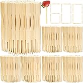 1600 Pieces Bamboo Appetizer Forks 3.5 Inch, Mini Appetizer Forks skewers, Fancy Toothpicks Cocktail Picks for Food, Drinks, and Party Supplies Charcuterie Board Accessories