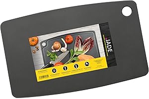 JADE Gourmet Kitchen Laminated Wood Fibre Cutting Board, 20.3 x 15 x 0.6 cm, with Hanging Hole, Suitable for All Foods, Dishw