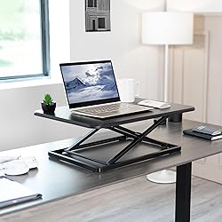 VIVO Ultra-Slim Single Top Height Adjustable