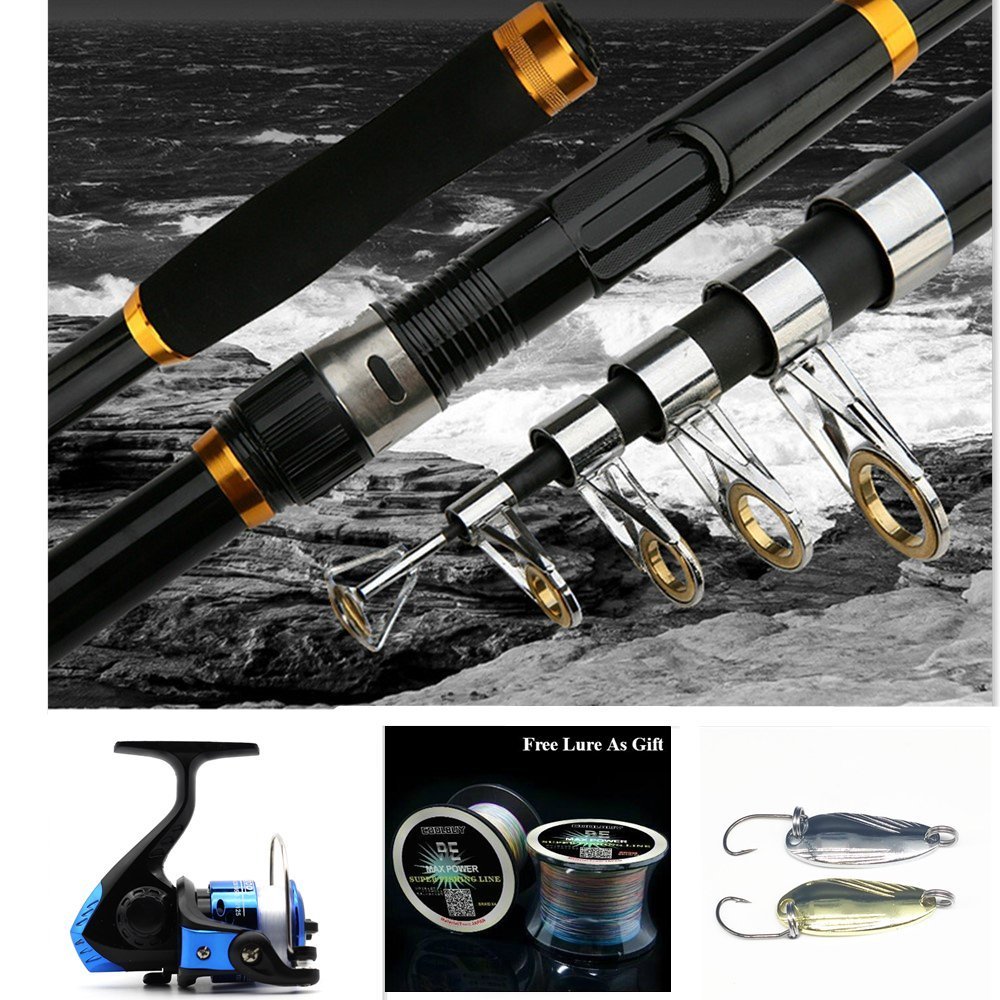 lure fishing rod and reel