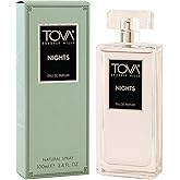 Tova Nights Eau de Parfum – Award-Winning Floral Musk Perfume for Women – Pear & Woods Scent – USA-Made & Cruelty-Free – 3.4 fl oz