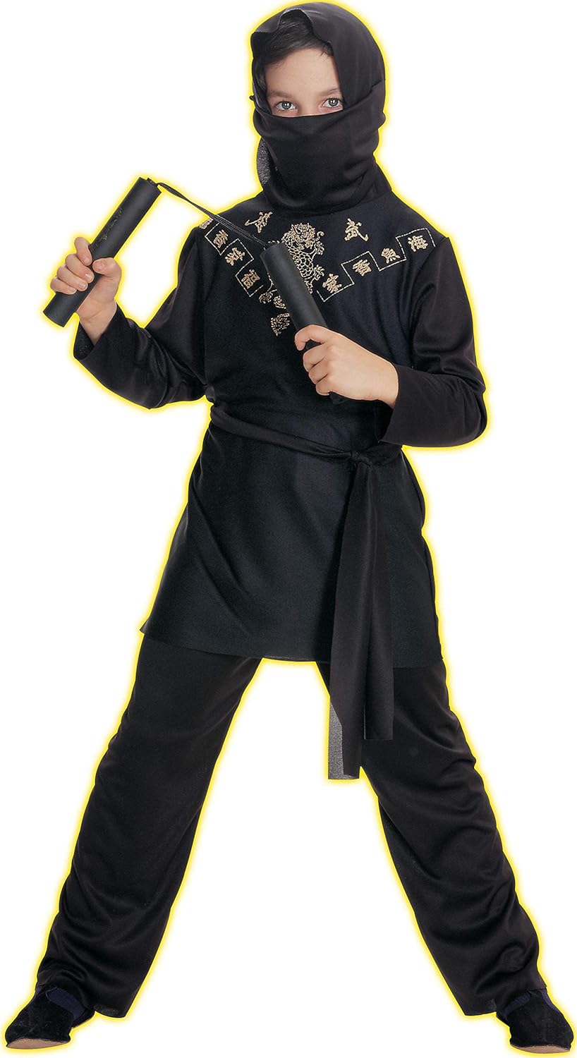 Best Rubie’s Ninja Child’s Costume Red Medium
