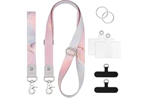 Doooze Phone Lanyard,Phone Strap,Phone Lanyard Crossbody,Phone Charms Strap,Universal Cell Phone Lanyard for All Smartphone