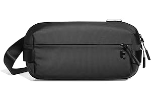 tomtoc Compact EDC Sling Bag 3L-10L, Minimalist Crossbody Bag Chest Shoulder Pack for Men Women, X-pac/Recycled Polyester