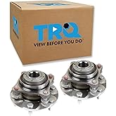 TRQ Front Left and Right Wheel Bearing and Hub Assembly 2 Piece Set for REAR WHEEL DRIVE MODELS ONLY Compatible with 05-15 Pre Runner 2WD 03-23 Toyota 4Runner 2WD 07-14 FJ Cruiser 2WD 16-23 Tacoma 2WD