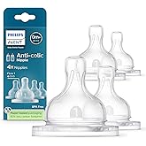 Philips Avent Anti-colic Baby Bottle Flow 1 Nipple, 4pk, SCY761/44