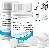 Snuglovela Powerful Floor Cleaning Tablets Compatible With Tineco (200 PCS) 2 Bottle Floor Deep Cleaner Dissolves Fast for Streak-Free Shine on Hardwood, Tile,Suitable With All Robot Vacuums