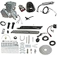YUNLAIGOTOP 100cc Bicycle Engine Kit, 2 Stroke Motorized Bicycle Engine Kit, Air-Cooling Petrol Gas Motor Engine Kit, Bicycle Motor Kit for 26-28" Bikes (Upgraded)